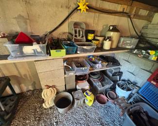 Gardening items.