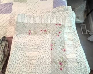 Quilts.