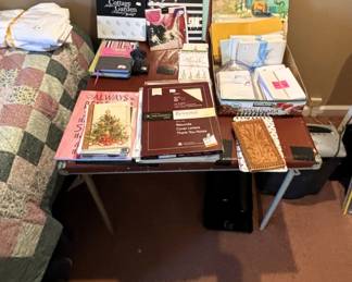 Nice books, and stationary.