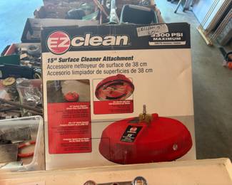 EZ Clean 15" power washer surface cleaner attachment.
