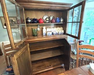 BUY IT NOW! $295.00. Amish made hutch. 49" W x 14" D x 75" H. Call Jan at 314 960-5700.