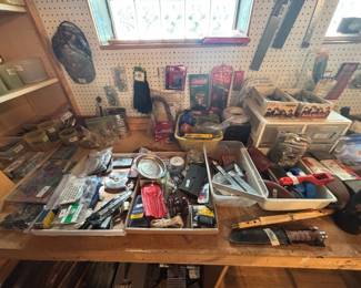 Large variety of misc. tools.