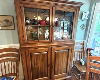 BUY IT NOW! $295.00. Amish made hutch. 49" W x 14" D x 75" H. Call Jan at 314 960-5700.
