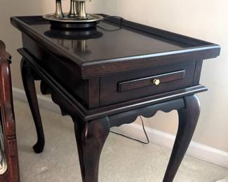 Side Table. 16" W x 26" D x 24" H.