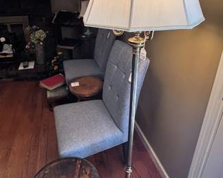 Floor lamp.