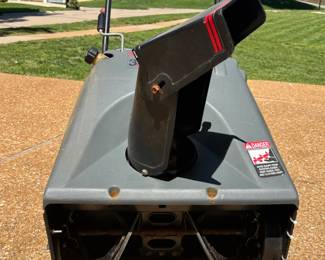 Craftsman 3/21 snow blower w/electric starter.
