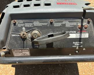 Craftsman 3/21 snow blower w/electric starter.