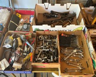 Variety of tools.