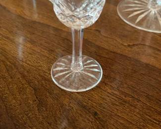 Waterford Linsmore Cut Crystal Glassware Set 12 each of water, wine, champagne and cordial