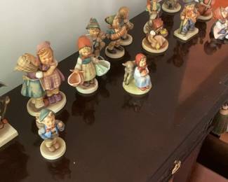 Set of 24  Hummel Goebel Porcelain Figurines 