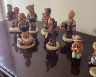 Set of 24  Hummel Goebel Porcelain Figurines 