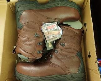 ROCKY NEW BOOTS / STEEL TOES