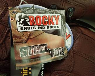 ROCKY NEW BOOTS / STEEL TOES