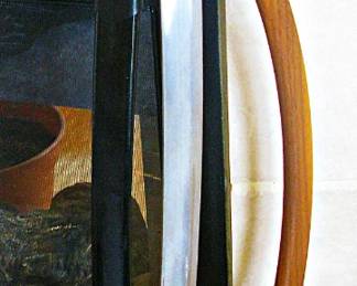 Reproduction U.S. Navy M1860 Cutlass Replica Civil War Era with Stand