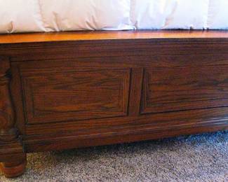 Extremely Nice King Bed with Mattress - Comes with Zipper Cover