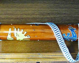 Bamboo Didgeridoo, Aboriginal Wind or Rain Instrument