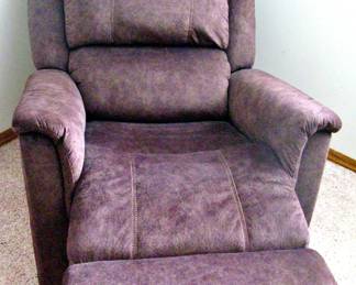 Chocolate Brown Manual Recliner Rocker