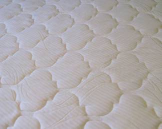  Ivy Hollow Mantle Queen Size Bed in a Weathered Linen and Dusty Taupe Finish