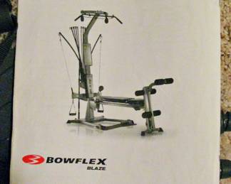 The Bow flex Blaze Home Gym - Complete with Extras