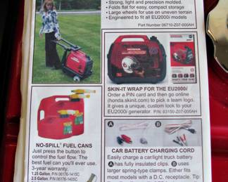  Honda EU6500is Portable Inverter Generator