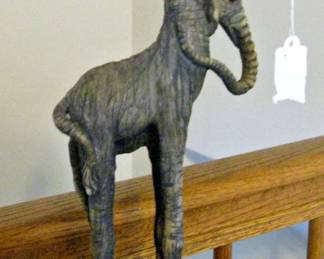 Cold-Cast Resin Elephant Statue
