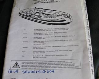 Sevylor Round Boat Hunter inflatable boat