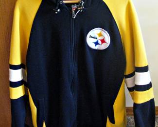 Pittsburgh Steelers NFL full-zip fleece Hoodie Jacket
