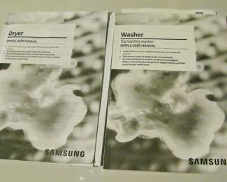Samsung Smart High Efficiency Electric Washer Dryer Set