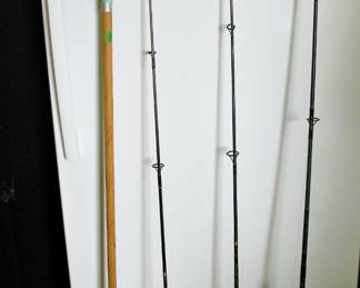 Fishing Rods and Net