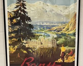 133. Banff Framed Poster
