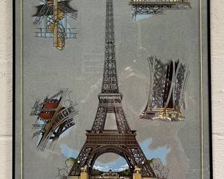 128. N. Currier Restrike Lithograph "City of New York" Framed