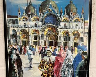 130. Carnevale Di Venezia Framed Poster