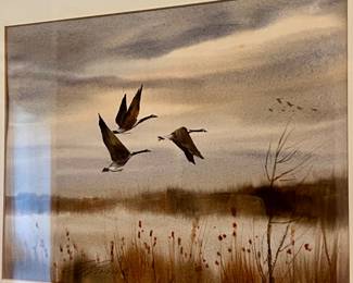 92. Goose Print