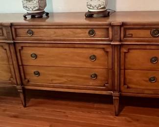 105. Drexel Nine Drawer Drexel Credenza