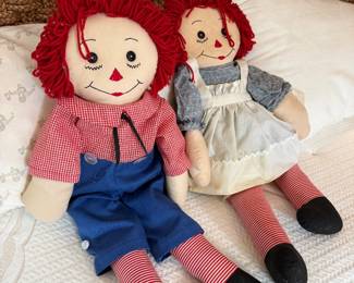 Raggedy Ann and Andy Dolls