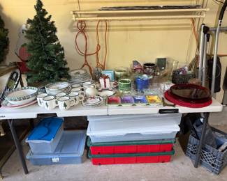 Christmas, Vases and Storage Containers