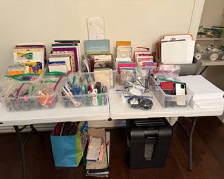 Office supplies, Cards, etc.