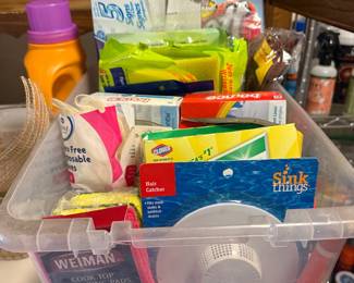 Cleaning supplies