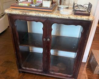Marble top Cabinet