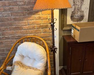 Iron Western Lamp