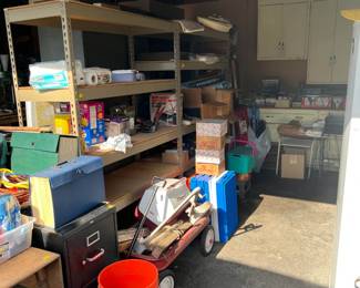 If nothing else, the storage shelves in the middle of the room are worth a drive out here.