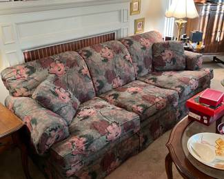 This sofa also looks very comfortable, and is from Ethan Allen.