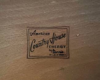 This is the American Country House, Cherry by Morris mark.