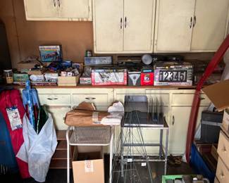 I considered cropping the upper cabinets out of this photo, but you might find the exact thing you're looking for inside.  It's worth coming by and seeing....
