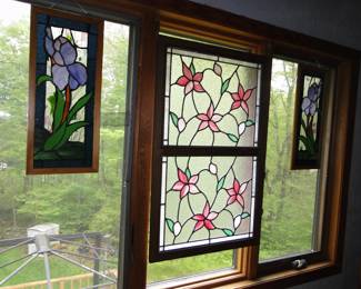 Stained glass windows