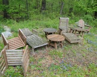 Teak patio furniture