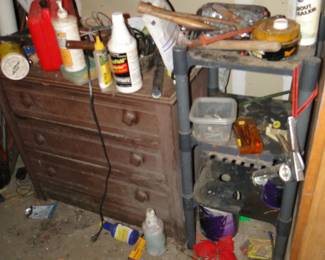 Garage items, tools