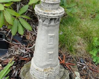 Concrete lighthouse