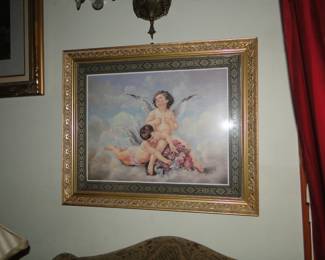 Cherub angel art