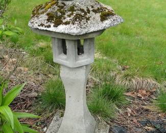 Cement smaller pagoda